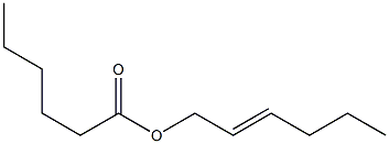 Caproic acid 2-hexenyl ester 结构式