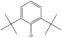 2,6-Di-tert-butylphenoxide 结构式