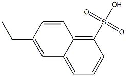 6-Ethyl-1-naphthalenesulfonic acid 结构式