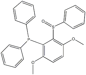 (2-Phenylthio-3,6-dimethoxyphenyl)diphenylphosphine oxide 结构式