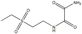 N-[2-(Ethylsulfonyl)ethyl]oxamide 结构式