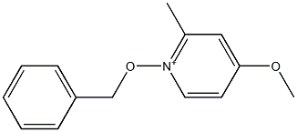 4-Methoxy-2-methyl-1-(benzyloxy)pyridinium 结构式