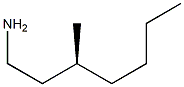 [S,(-)]-3-Methylheptylamine 结构式