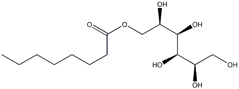 D-Mannitol 6-octanoate 结构式