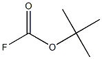 Fluoridocarbonic acid tert-butyl ester 结构式