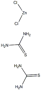 Dichlorobis(thiourea)zinc 结构式