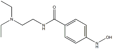 N-Hydroxyprocainamide 结构式