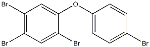 2,4,5-Tribromophenyl 4-bromophenyl ether 结构式