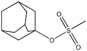 1-(Mesyloxy)adamantane 结构式