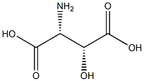 (3R)-3-Hydroxy-D-aspartic acid 结构式
