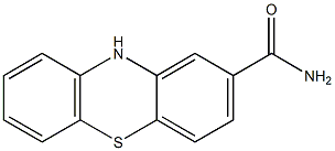 10H-Phenothiazine-2-carboxamide 结构式