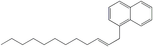 1-(2-Dodecenyl)naphthalene 结构式