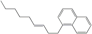 1-(3-Nonenyl)naphthalene 结构式