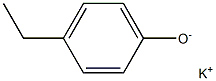 Potassium p-ethylphenolate 结构式