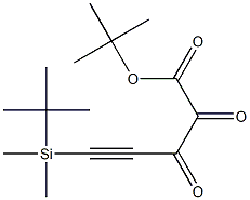 5-(tert-Butyldimethylsilyl)-2,3-dioxo-4-pentynoic acid tert-butyl ester 结构式