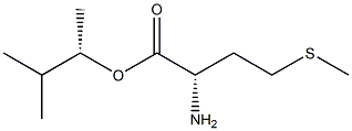 (S)-2-Amino-4-(methylthio)butanoic acid (S)-1,2-dimethylpropyl ester 结构式