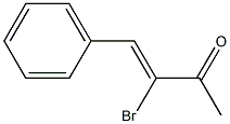 (Z)-4-Phenyl-3-bromo-3-butene-2-one 结构式