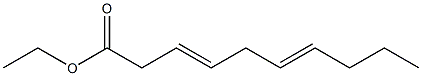 3,6-Decadienoic acid ethyl ester 结构式