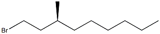 [S,(+)]-1-Bromo-3-methylnonane 结构式