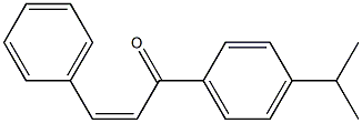 (Z)-4'-Isopropylchalcone 结构式