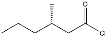 [S,(+)]-3-Methylhexanoyl chloride 结构式