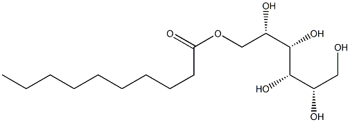 L-Mannitol 1-decanoate 结构式