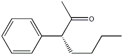 (R)-3-Phenyl-2-heptanone 结构式