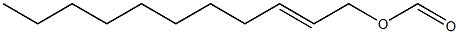 Formic acid 2-undecenyl ester 结构式