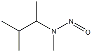 Methyl(1,2-dimethylpropyl)nitrosamine 结构式