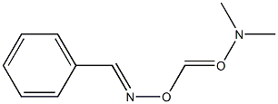 Benzaldehyde O-dimethylaminocarbonyl oxime 结构式