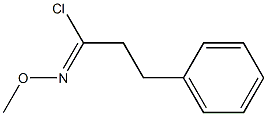 3-Phenyl-1-chloropropanal O-methyl oxime 结构式