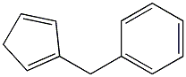 1,4-Cyclopentadienylmethylbenzene 结构式