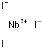 Niobium(III) triiodide 结构式