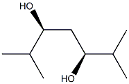 (3S,5S)-2,6-Dimethylheptane-3,5-diol 结构式