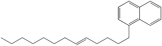 1-(5-Tridecenyl)naphthalene 结构式