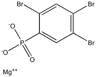 2,4,5-Tribromophenylphosphonic acid magnesium salt 结构式