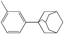 3-(1-Adamantyl)toluene 结构式