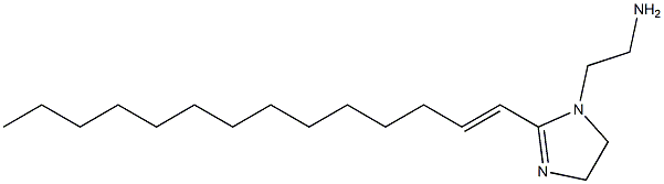 1-(2-Aminoethyl)-2-(1-tetradecenyl)-2-imidazoline 结构式