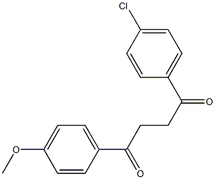 1-(4-Methoxyphenyl)-4-(4-chlorophenyl)-1,4-butanedione 结构式