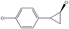 1-[(2S)-2-Chlorocyclopropyl]-4-chlorobenzene 结构式