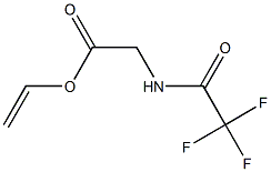 N-(Trifluoroacetyl)glycine vinyl ester 结构式