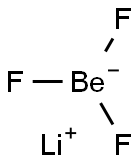 Lithium trifluoroberyllate 结构式