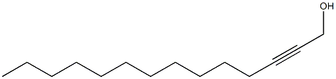 2-Tetradecyn-1-ol 结构式