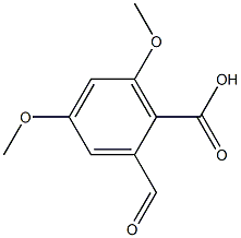 2-Formyl-4,6-dimethoxybenzoic acid 结构式