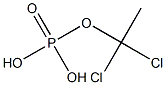 Phosphoric acid dihydrogen (1,1-dichloroethyl) ester 结构式