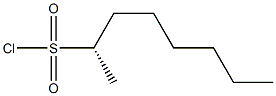 [S,(+)]-2-Octanesulfonyl chloride 结构式