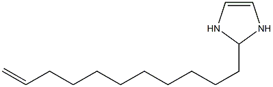 2-(10-Undecenyl)-4-imidazoline 结构式