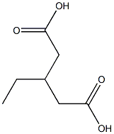 3-Ethylpentanedioic acid 结构式