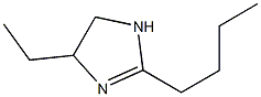 2-Butyl-4-ethyl-2-imidazoline 结构式