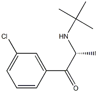 (R)-安非他酮 结构式
